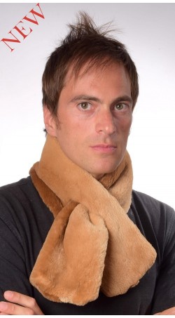 Beaver Fur Scarf, Double Sided Fur